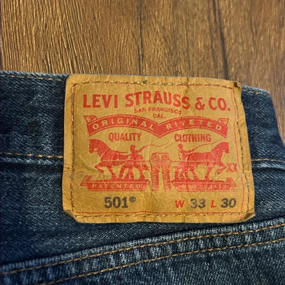 Levi’s Men's Blue Denim Jeans W33 L30